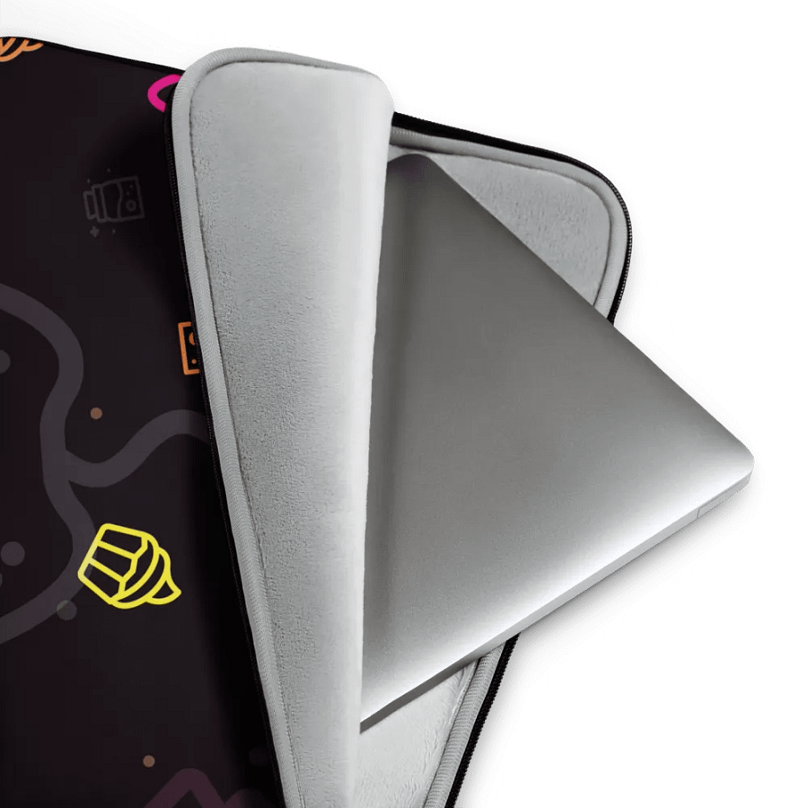 The 'Delicious Items' Laptop Sleeve - Dark product image (3)