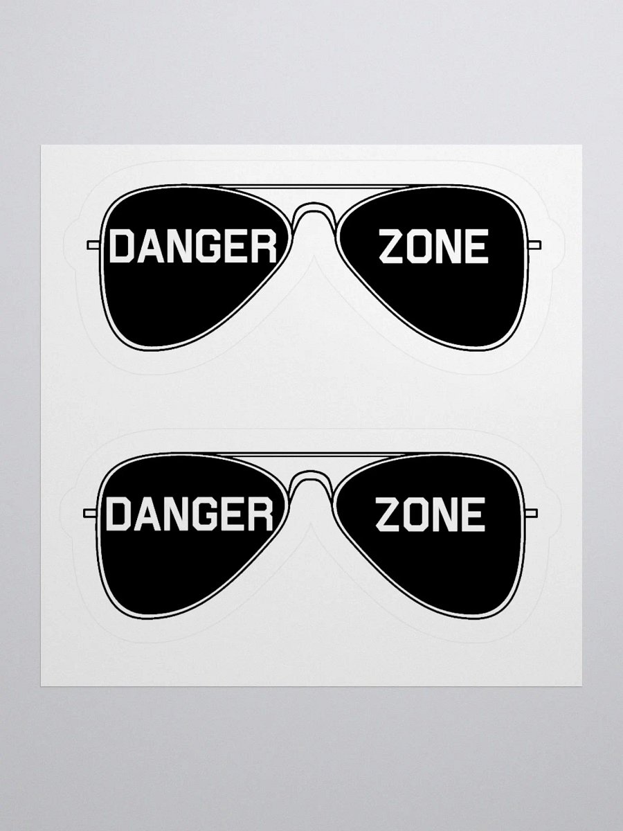 Danger Zone Aviator Sunglasses Sticker Set product image (3)