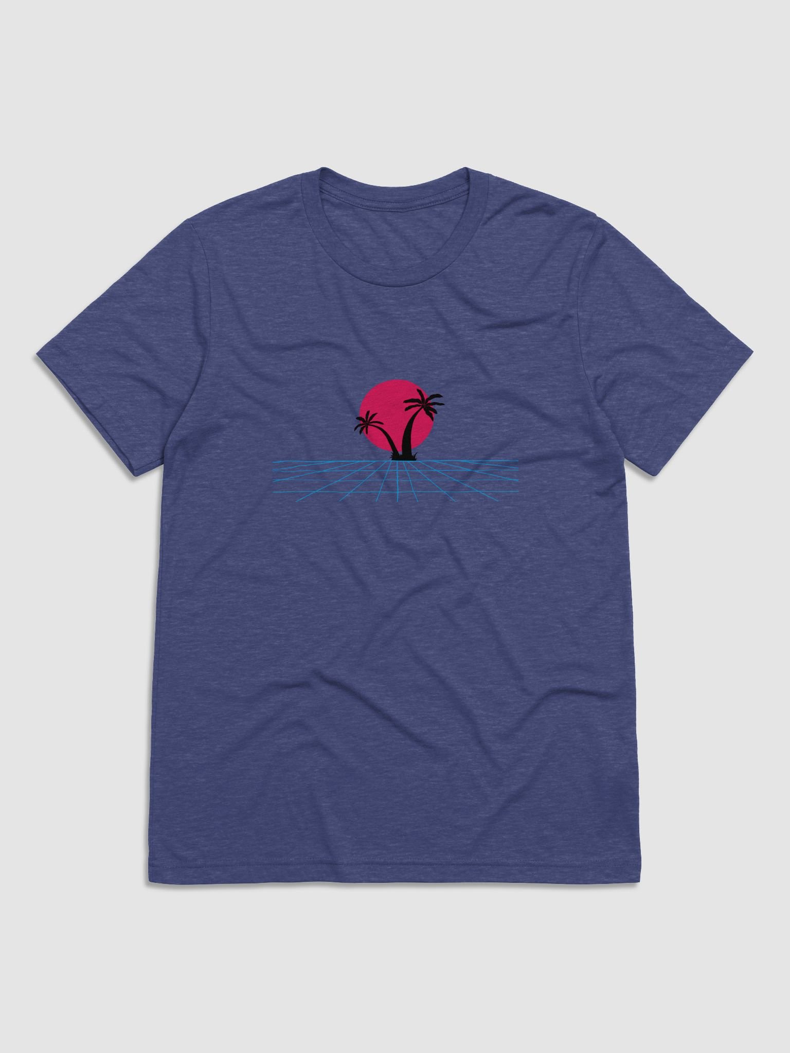 Retro Futurism Palm Trees Tee product image (1)