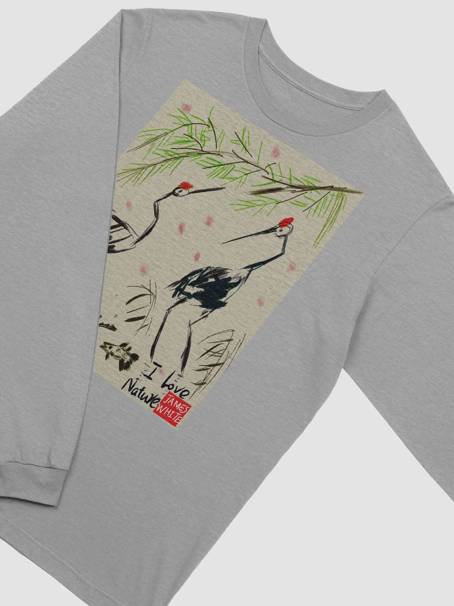 Bella+Canvas Supersoft Long Sleeve T-Shirt: crane product image (36)