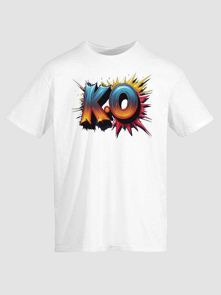 K.O. – Explosive Fighting Game Typography Design product image (1)