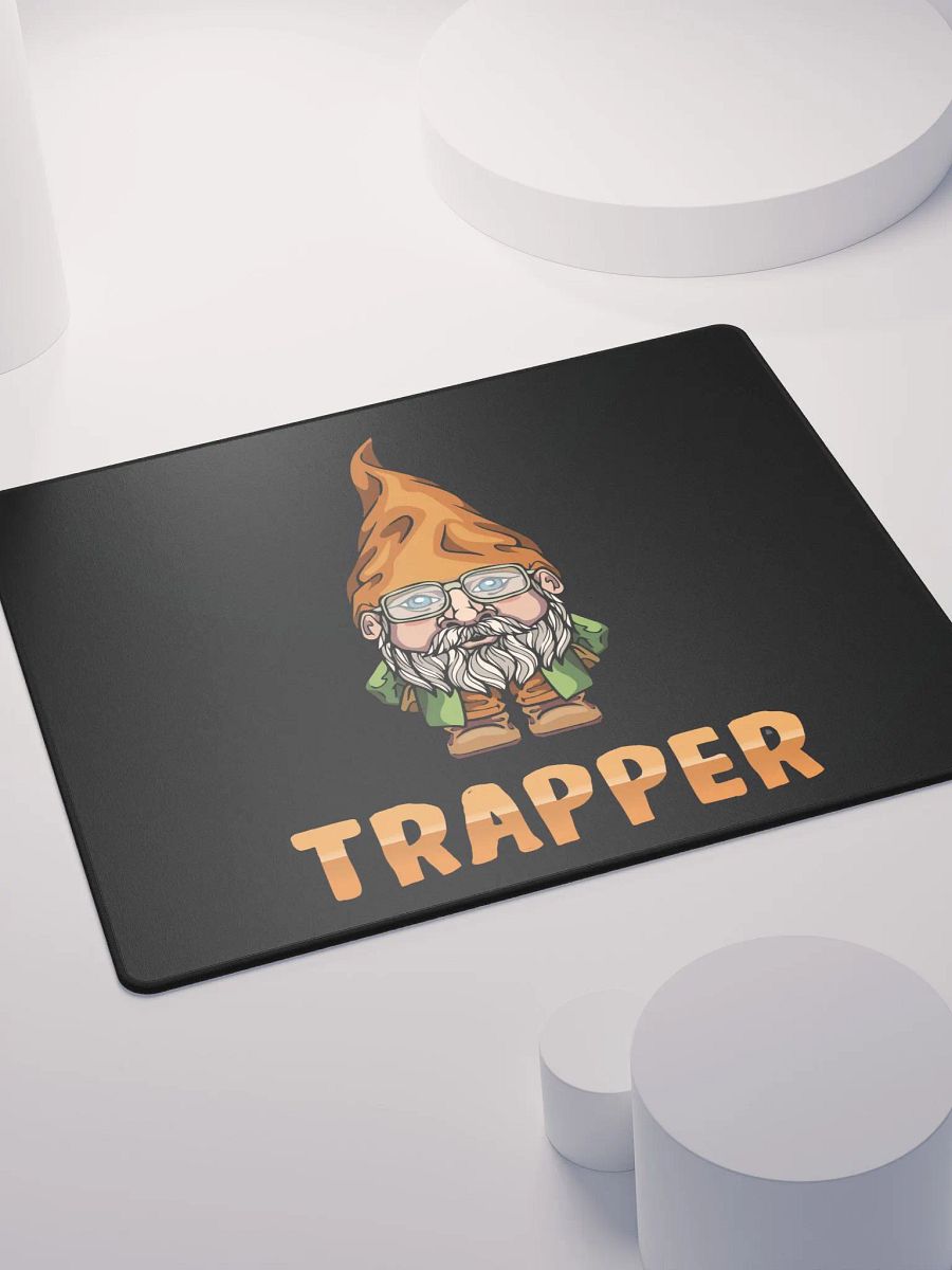 Trapper Logo Gaming Mouse Pad - Dark Background product image (4)