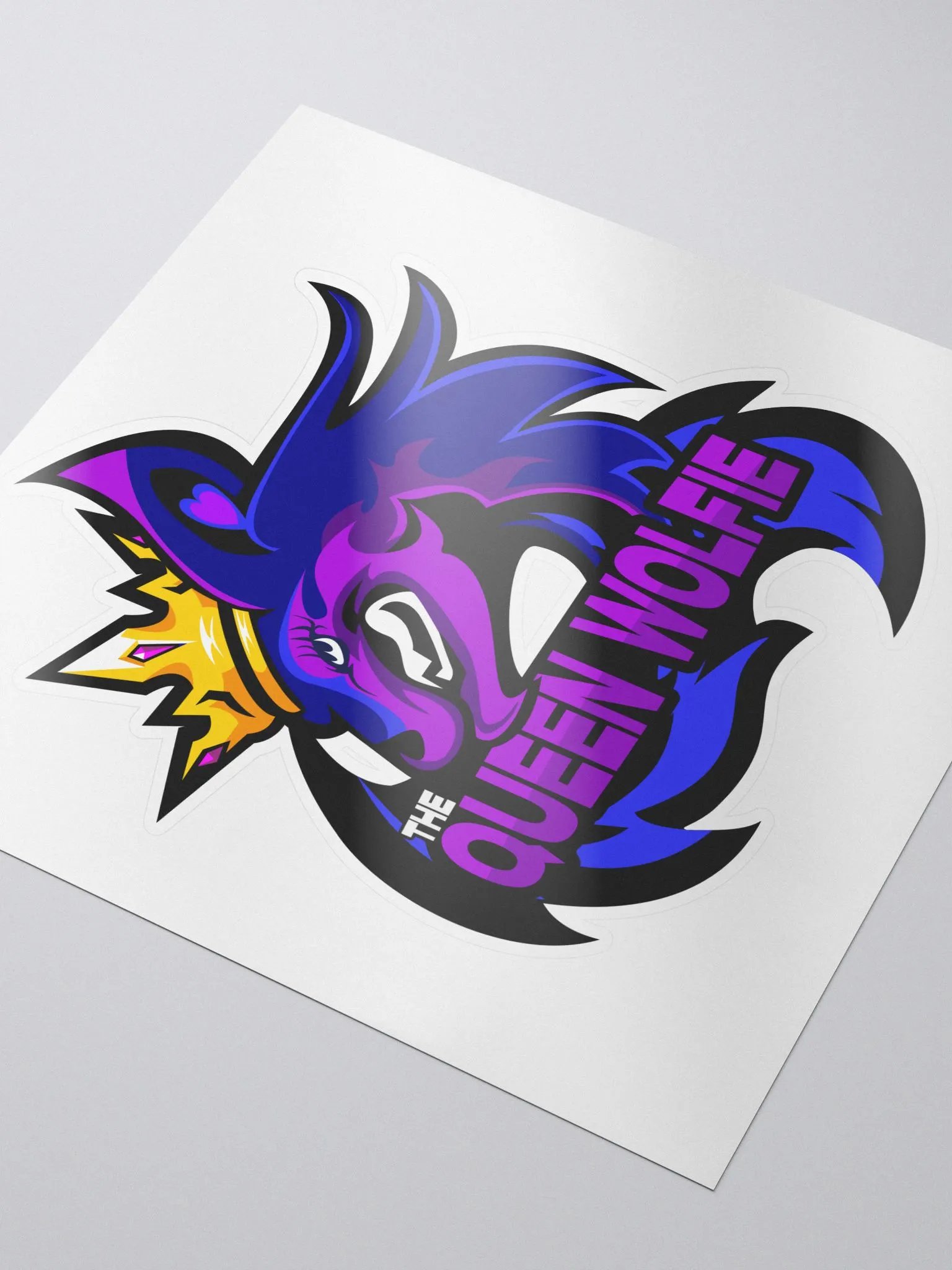 QueenWolfie Sticker product image (3)