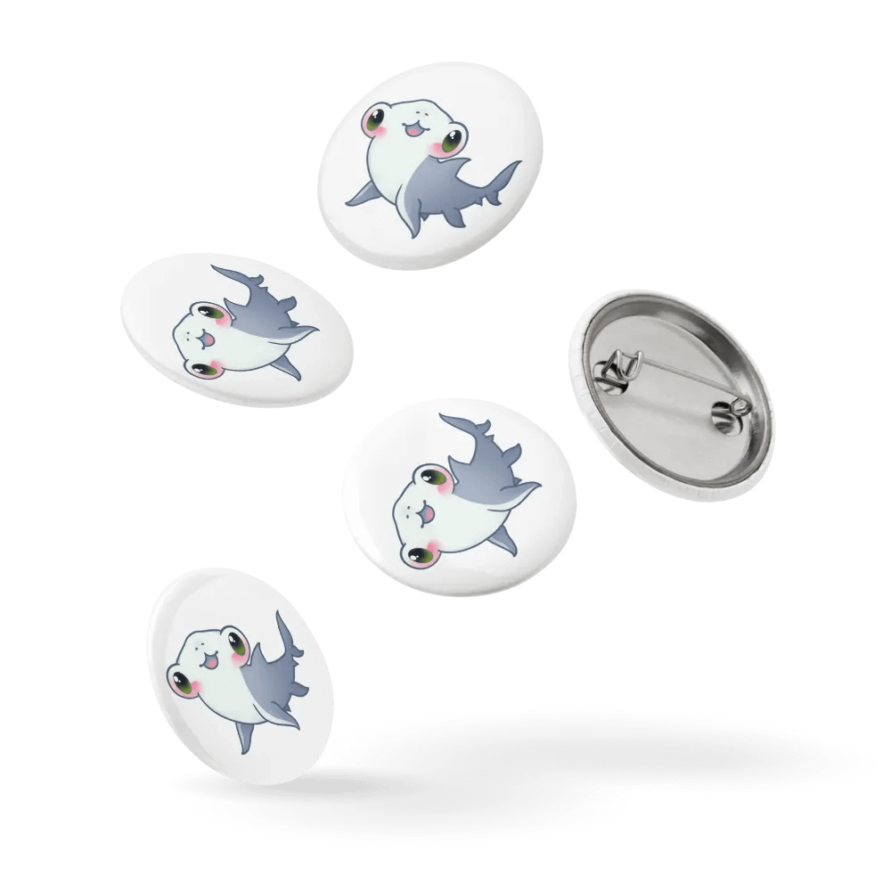 New Sharki logo pins product image (14)