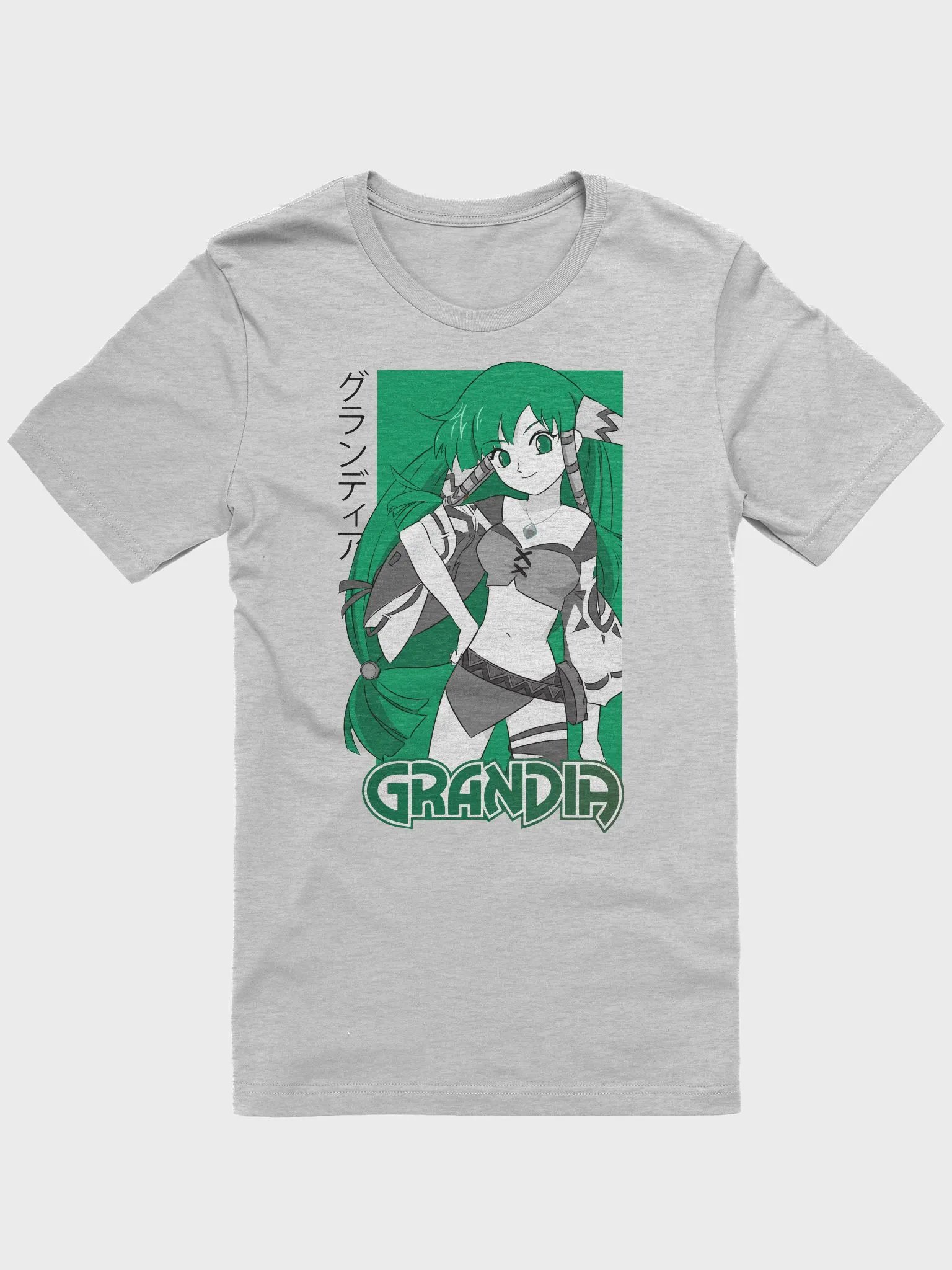 Feena (2-Tone) Supersoft T-Shirt (White / Heather) product image (3)
