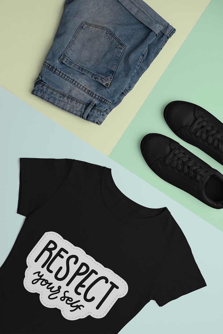 Respect Yourself Black Unisex T-Shirt product image (1)