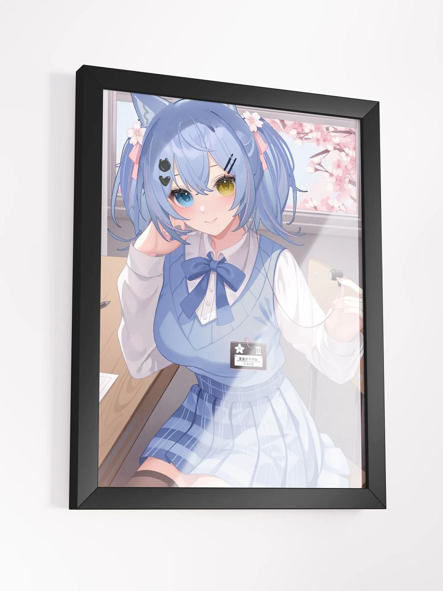 Framed Blue School Girl product image (27)