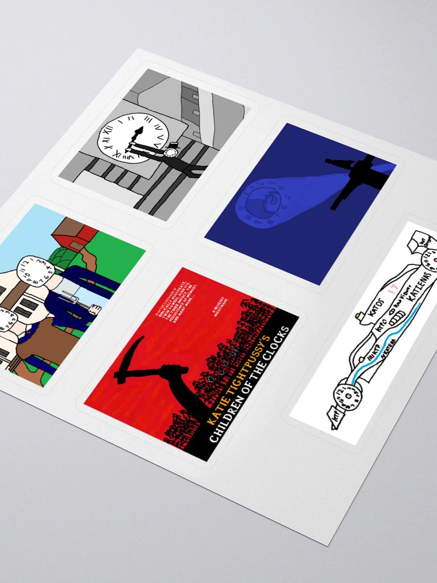 American Gothic, Safety Last, Children of the Corn, Batman, F1 Clock Stickers product image (3)