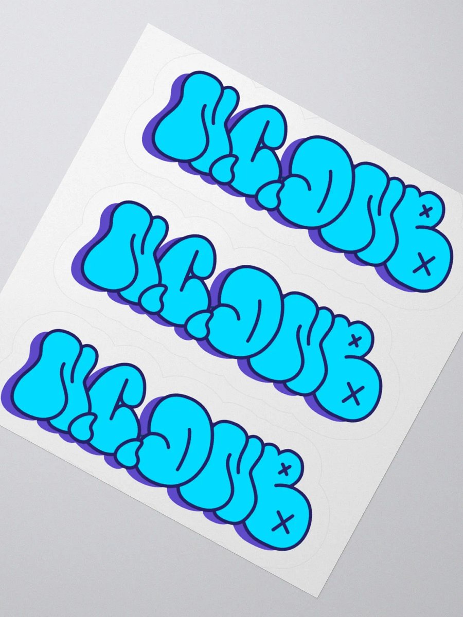 Graffiti Glam Kiss Cut Stickers product image (6)