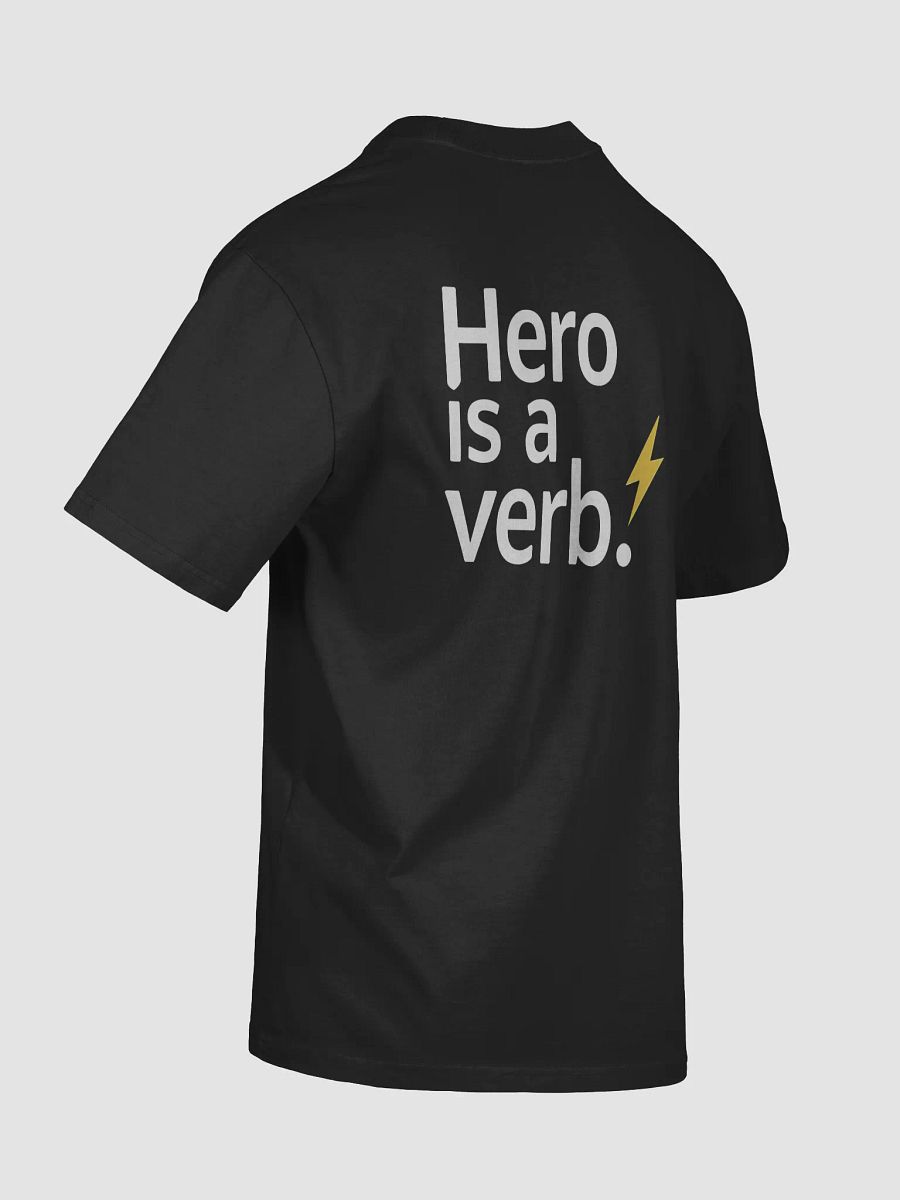 Hero Is a Verb – The Robert Downey Jr. T-Shirt That Inspires You to Take Action product image (8)