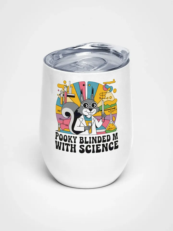 Science Squirrel Wine Tumbler product image (1)