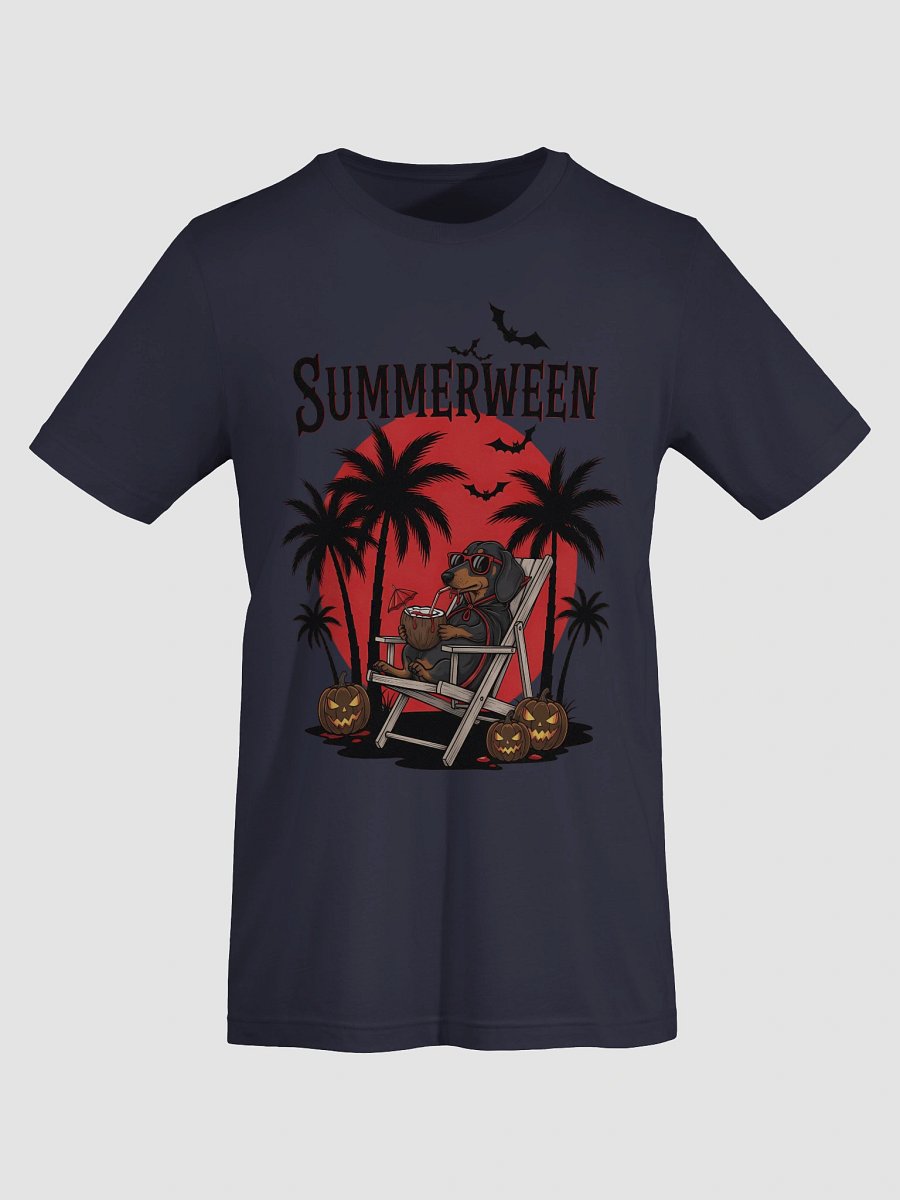 Summerween Vampire Dachshund T-Shirt product image (7)