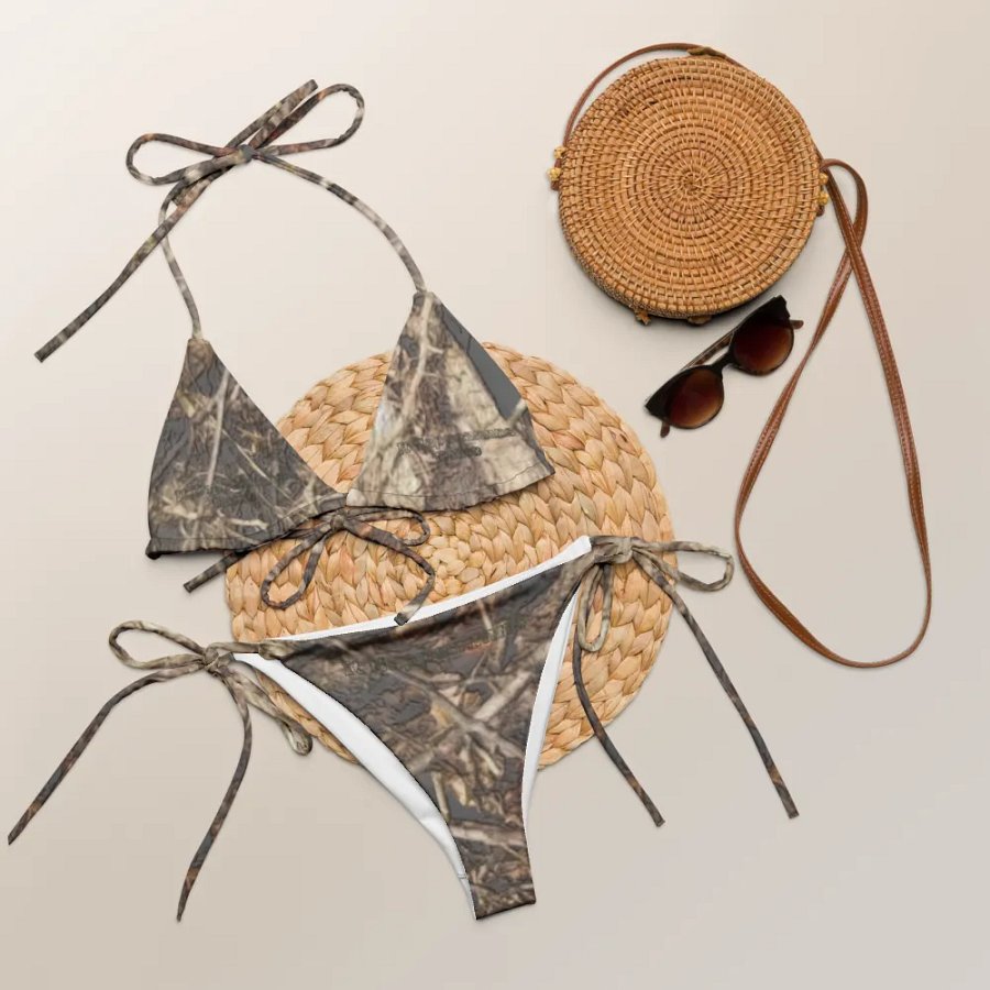 Recycled String Bikini - Dead Split - It Happennnns Camo product image (6)
