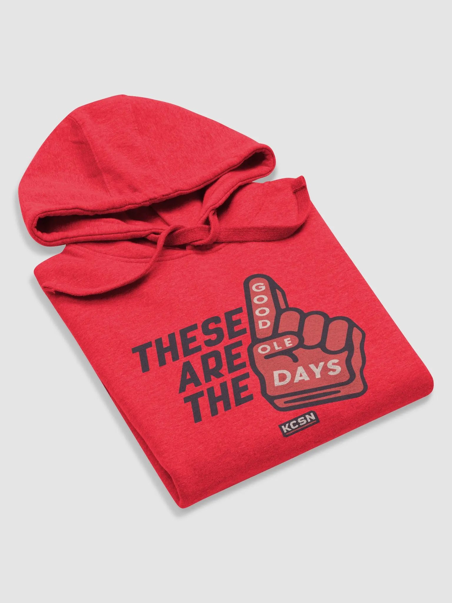 Good Ole Days (Foam Finger) Red Hoodie product image (5)