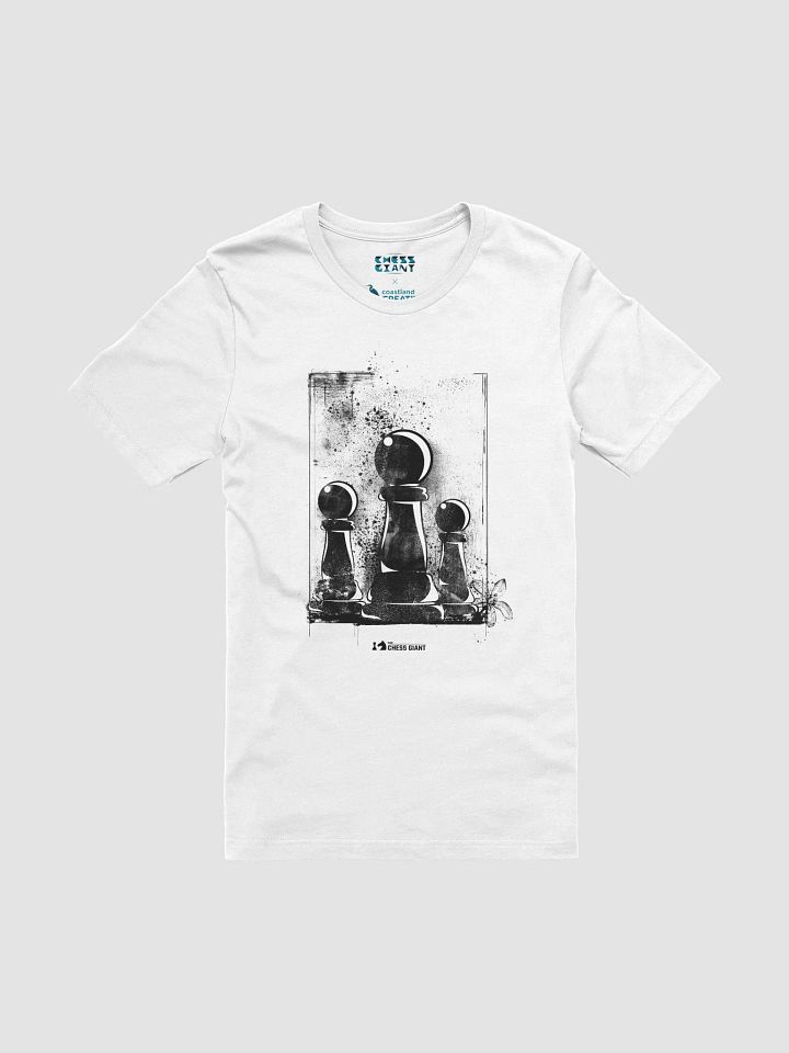 Grunge Chess: Pawn Trio unisex t-shirt product image (1)