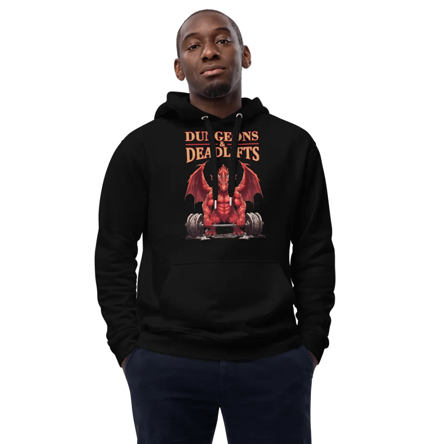 Dungeons & Deadlifts Hoodie product image (3)