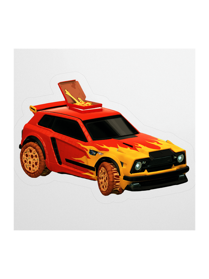 Pizza Fennec Sticker product image (2)