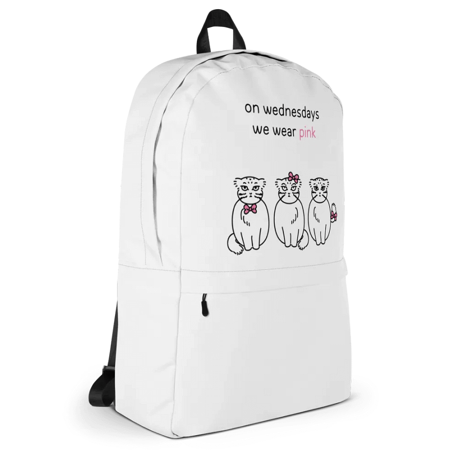 Pink Wednesdays Manul - Backpack product image (4)