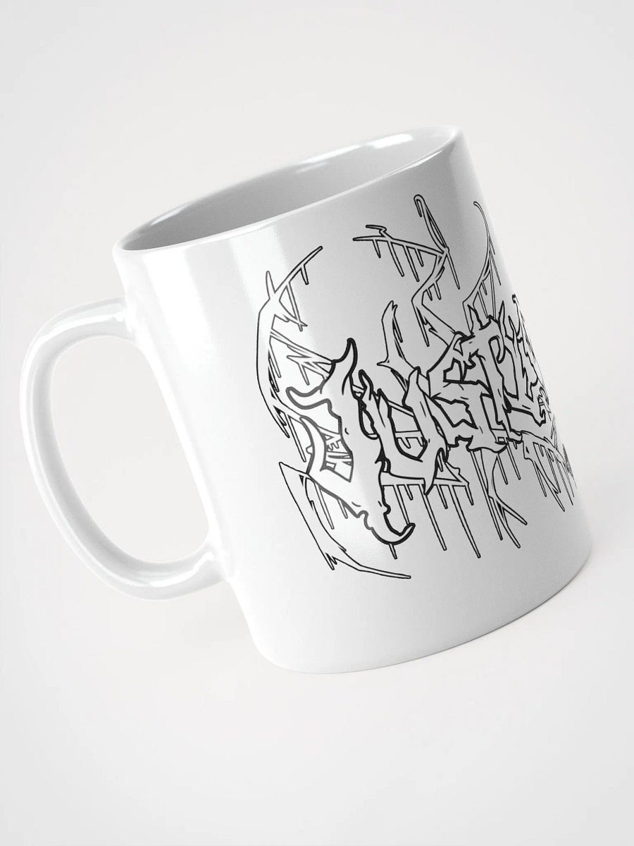 Justloliehh metal logo White MUG product image (4)