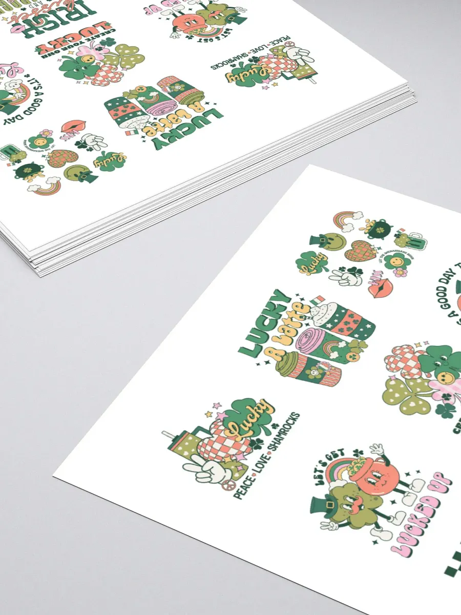 Whimsical St. Patrick's Day Stickers Set product image (11)