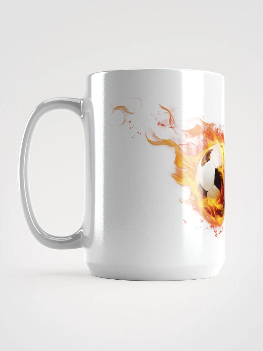 Flaming Soccer Power Mug product image (6)