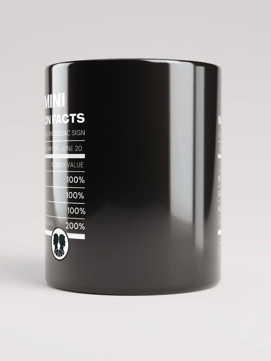 Gemini Nutrition Facts Mug product image (2)