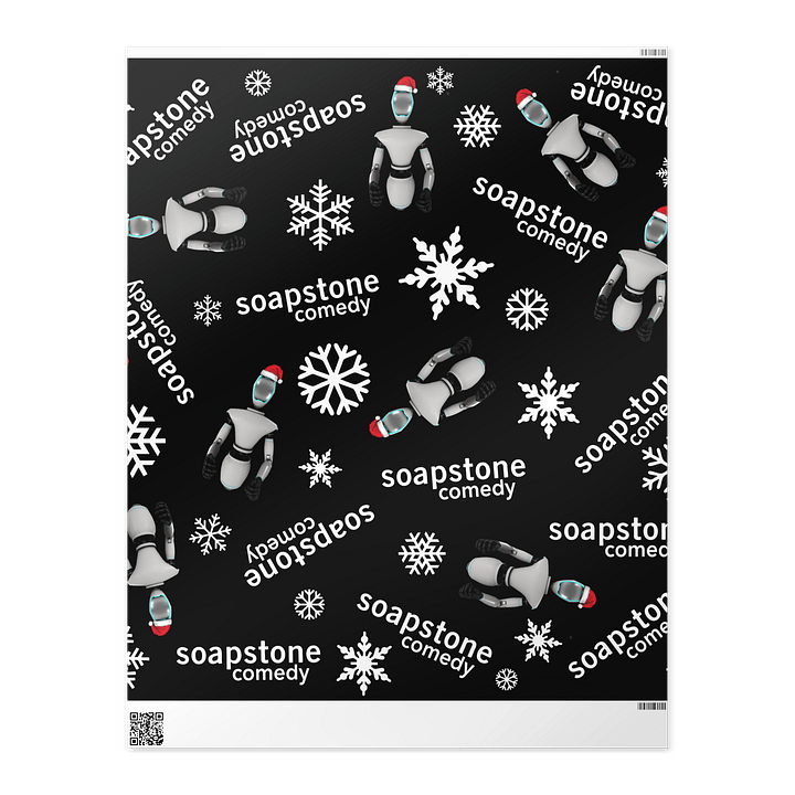 Black Soapstone Wrapping Paper product image (2)