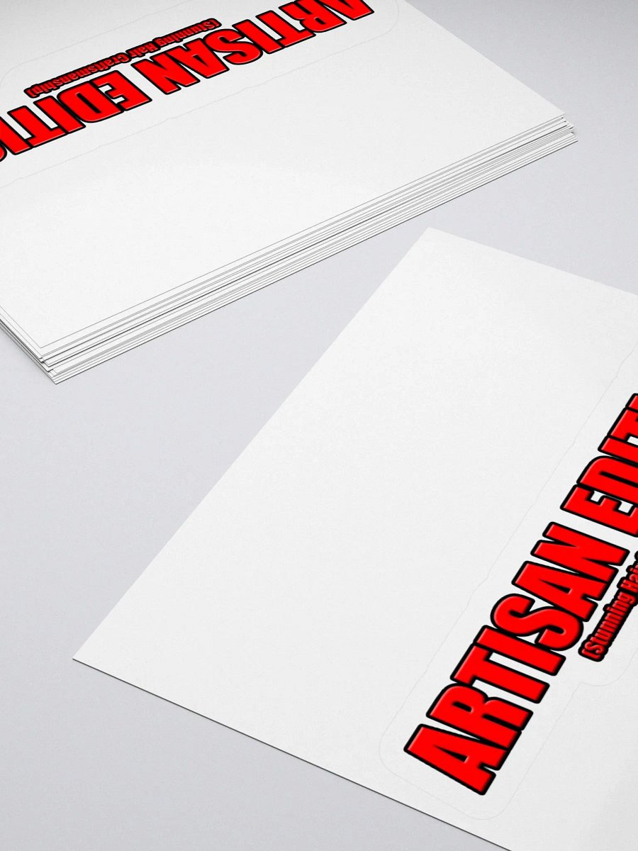 Artisan Edition Sticker product image (4)