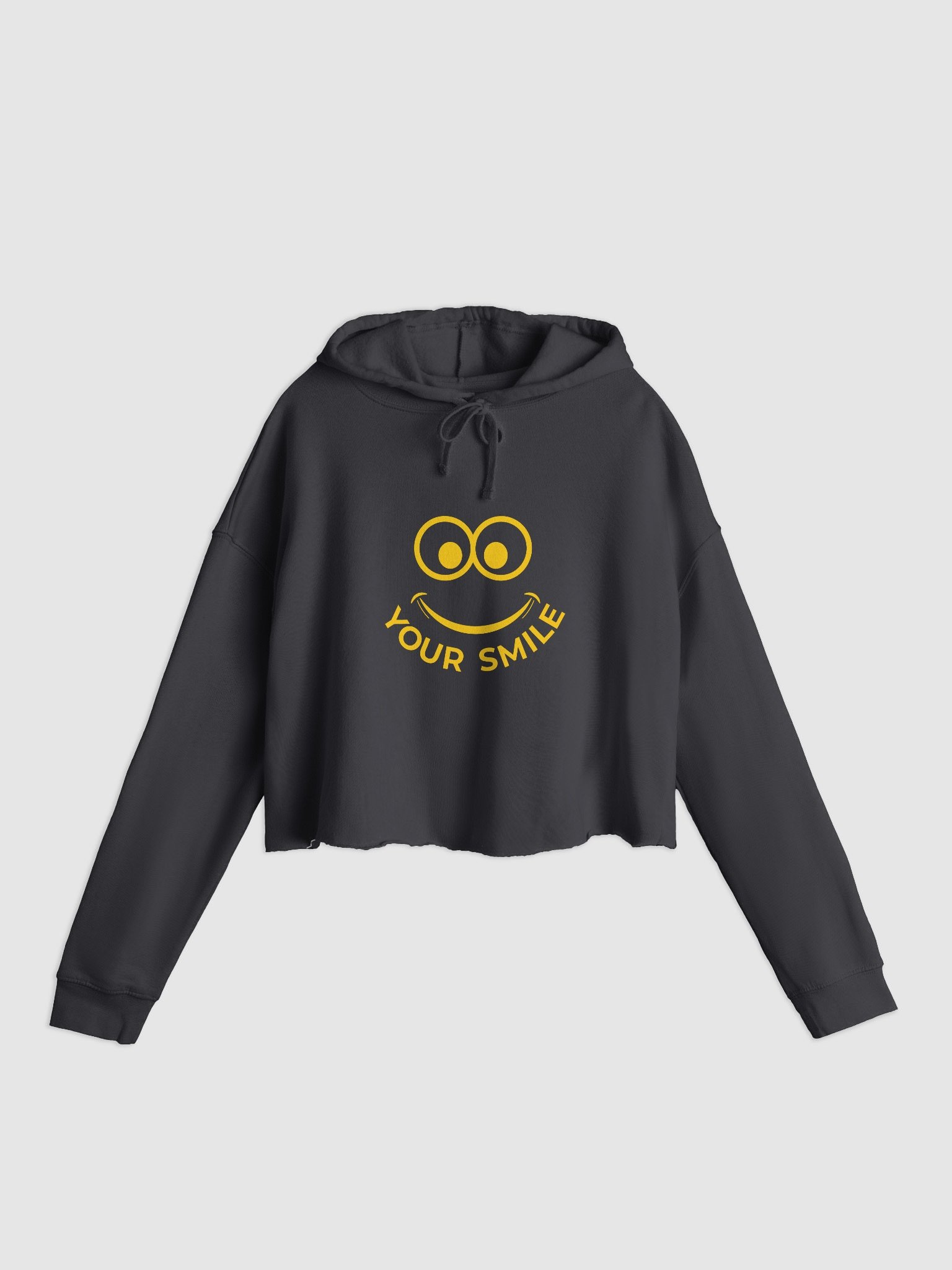 Your Smile Lightweight Cropped Hoodie product image (2)