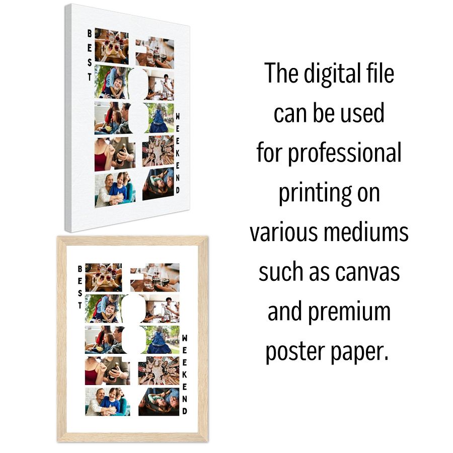 Footy Lovers Photo Collage Canva Template product image (5)