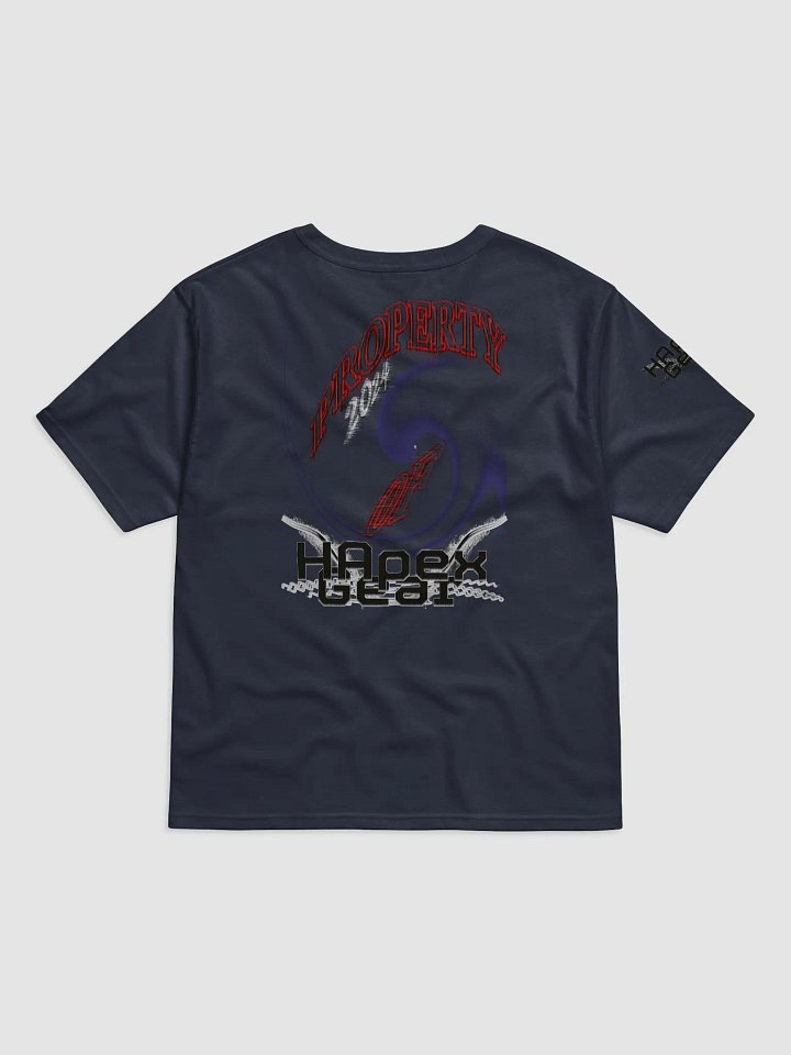 New Property Of HApex Gear 2024 Black HApex Gear Black Logo Relaxed-Fit T-Shirt product image (2)