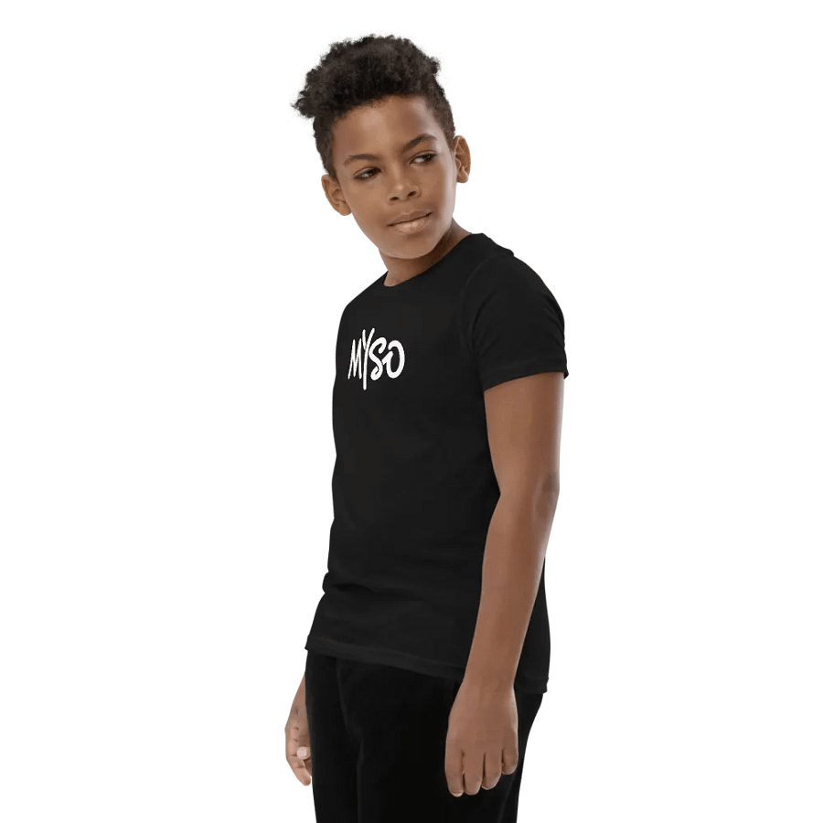 MYSO Youth T-Shirt - White Logo product image (8)