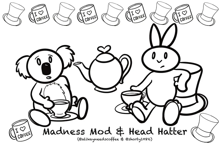 Hatter Hangout Colouring Bundle product image (2)