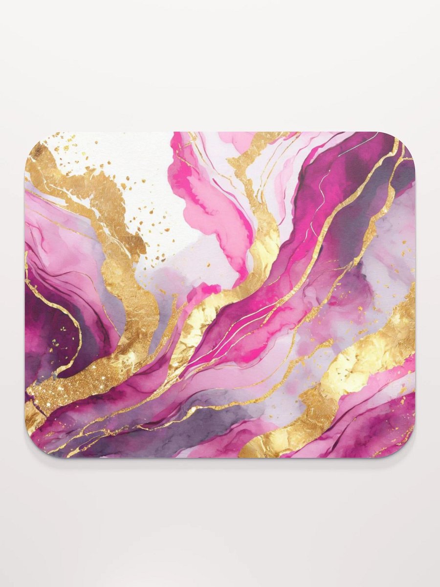 Golden Swirls Mouse Pad product image (2)