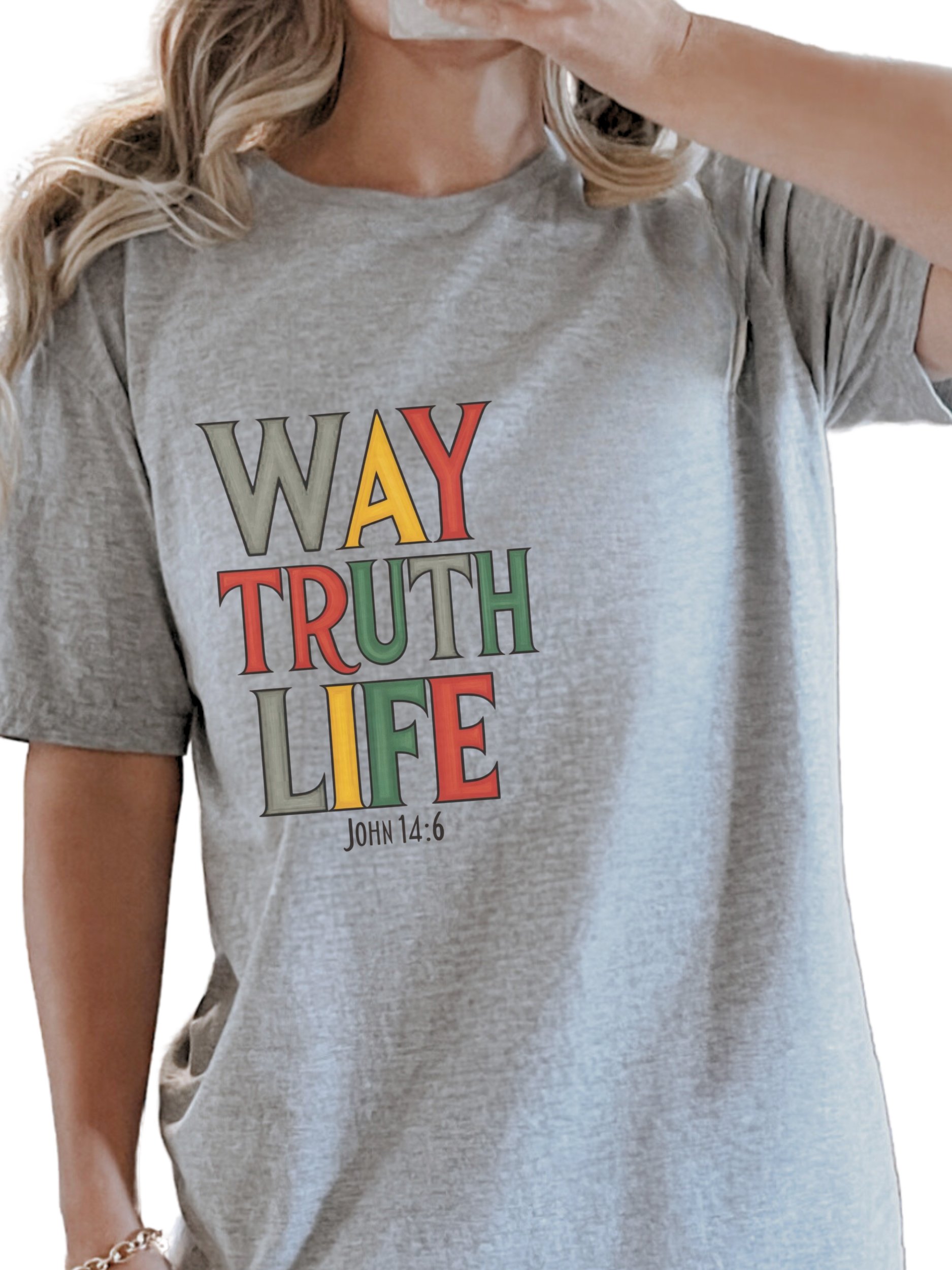 John 14:6 Monochromatic Minimalist product image (3)
