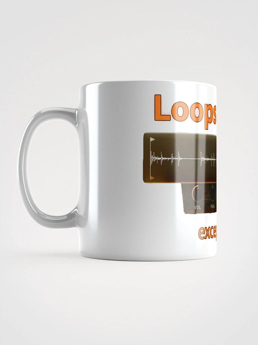 Loops are bad! White Coffee cup product image (6)
