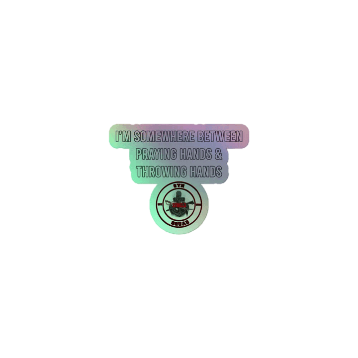 Hands - Holo Sticker product image (1)