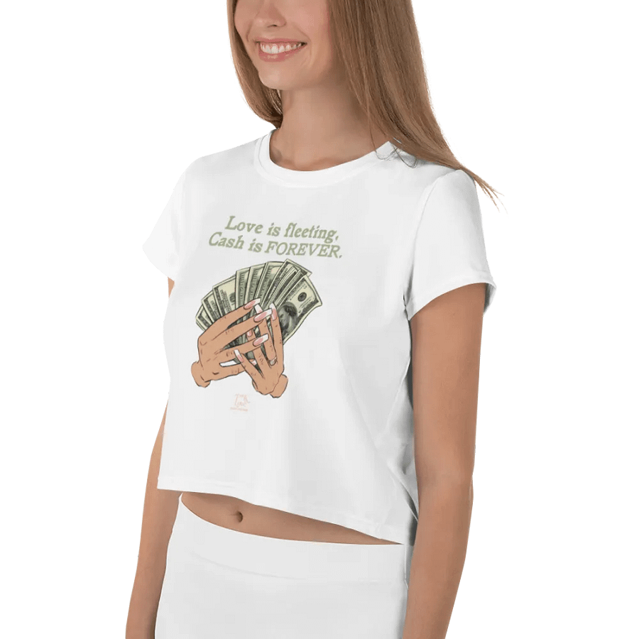 FLFC Love is Fleeting Crop Top (2X/3X) product image (3)