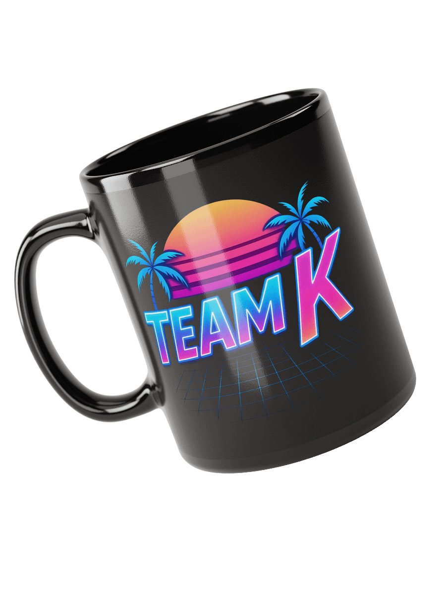 Team K 1980's Black Mug product image (5)