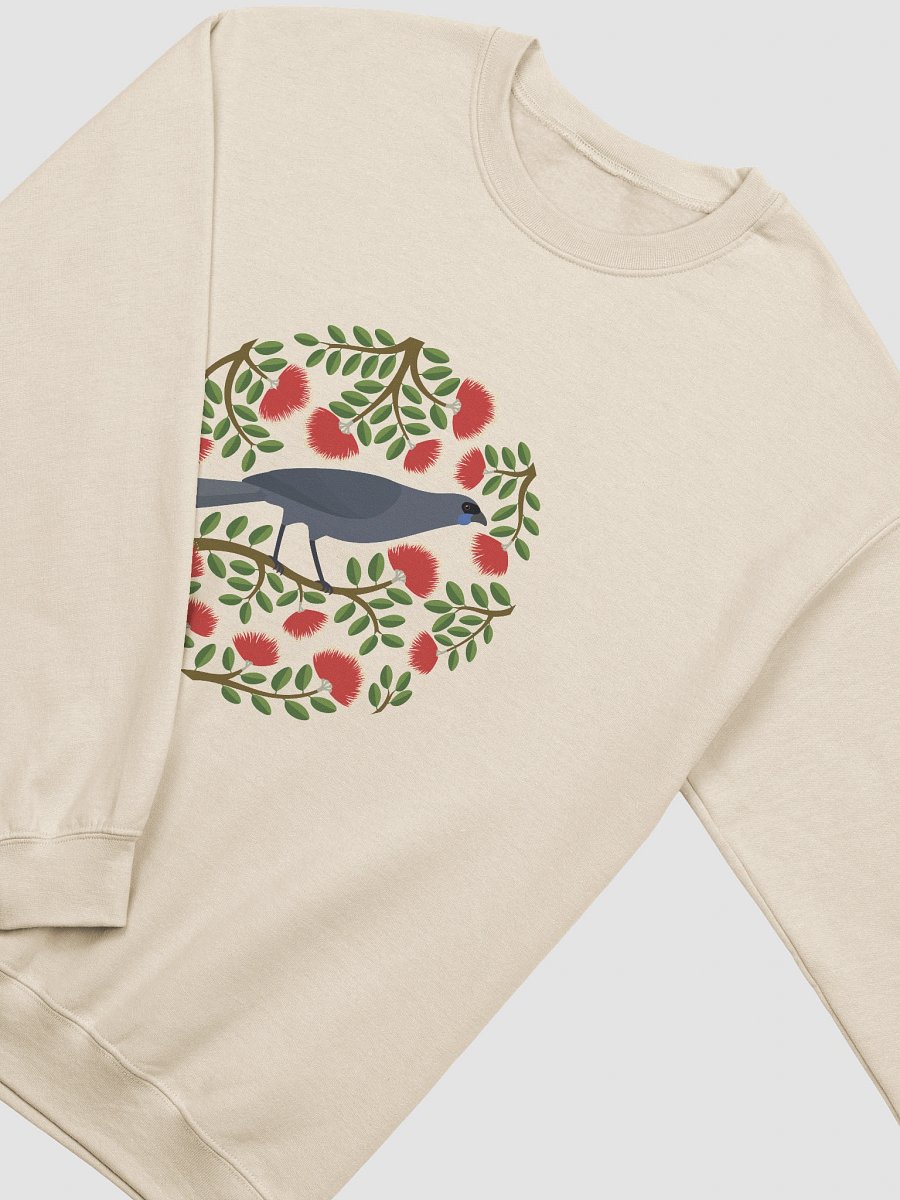Kōkako in Pōhutukawa – Unisex Adult Sweatshirt product image (19)