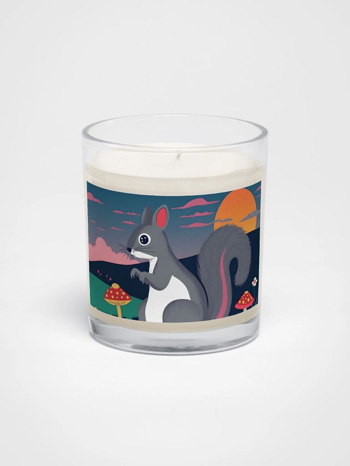 Sunset Squirrel Soy Wax Candle product image (1)