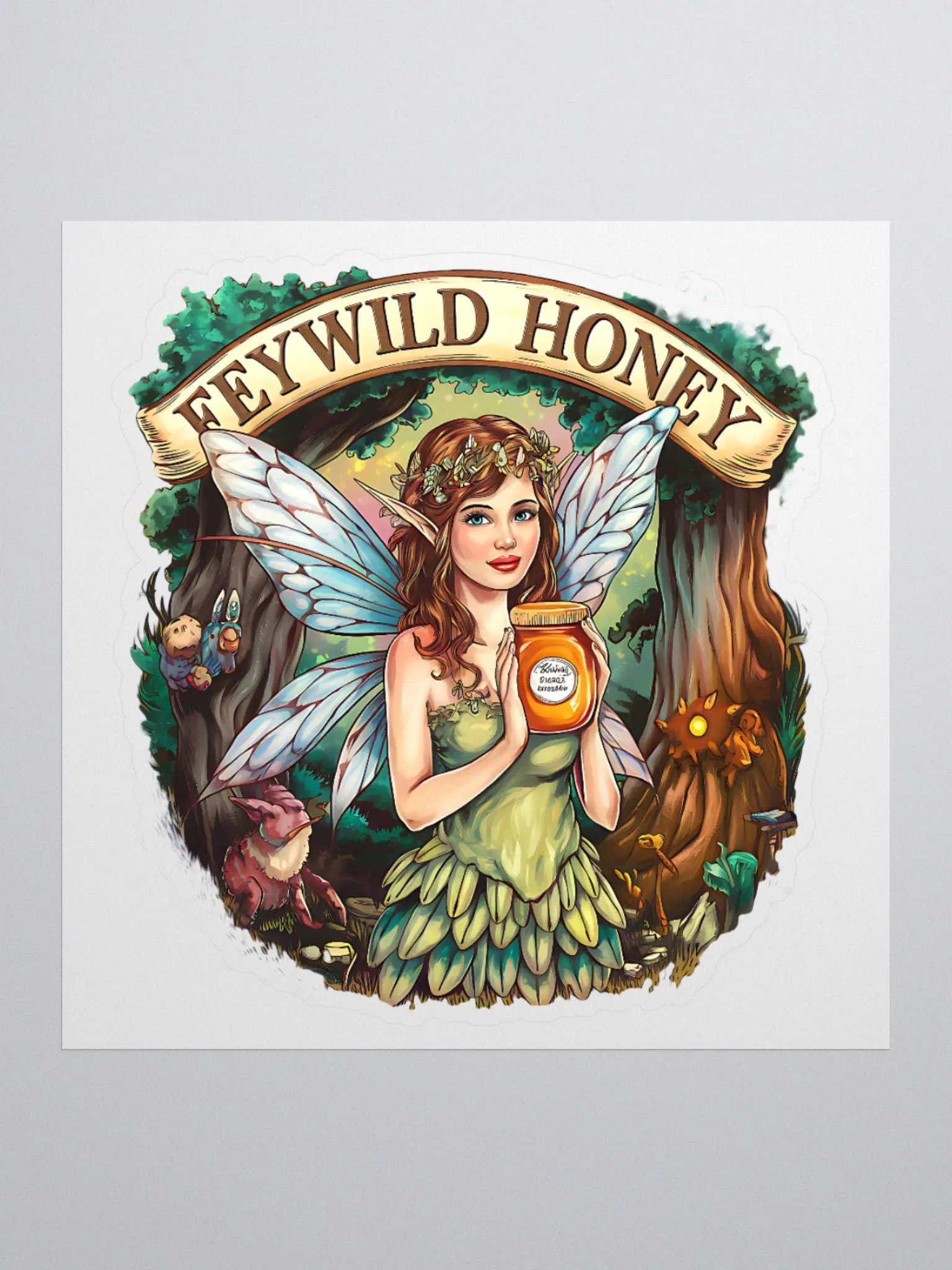 Feywild Honey Sticker product image (1)