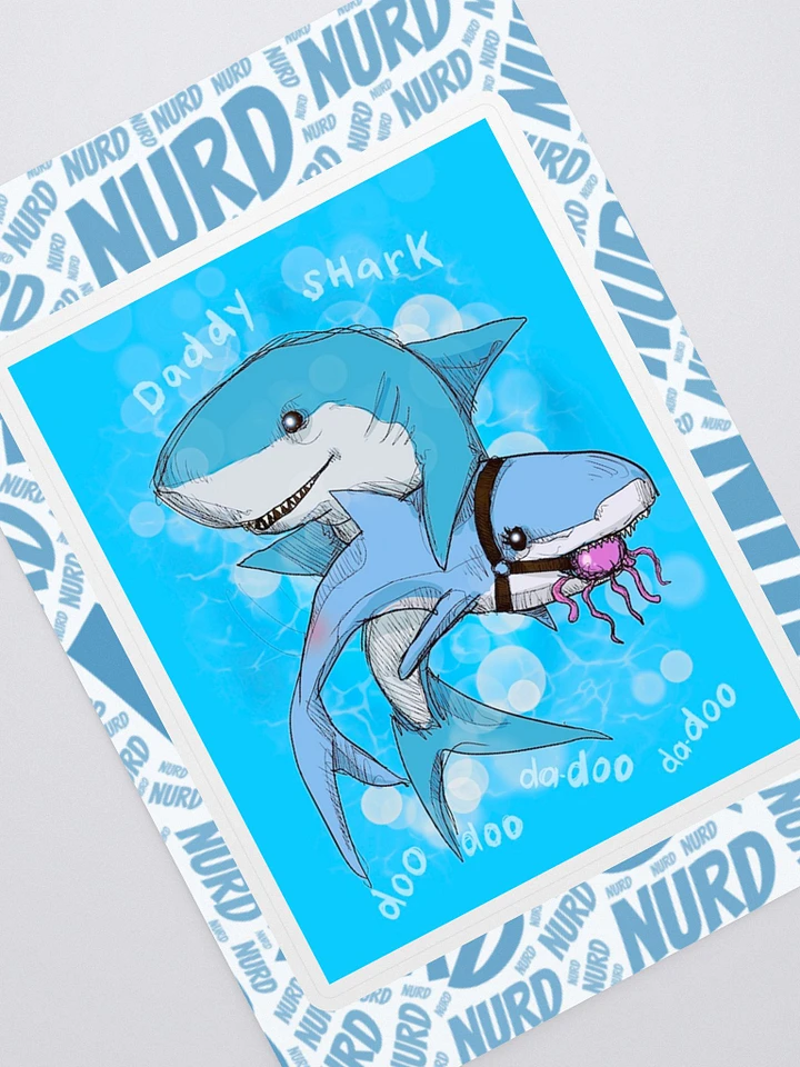 Daddy Shark Sticker product image (1)