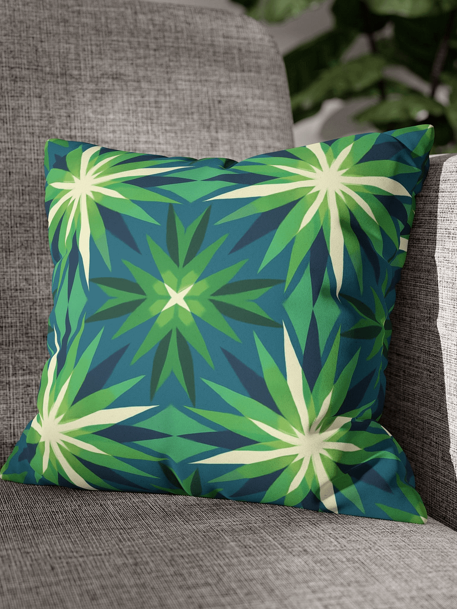 Green Vertex Modern All-Over Pillow product image (1)
