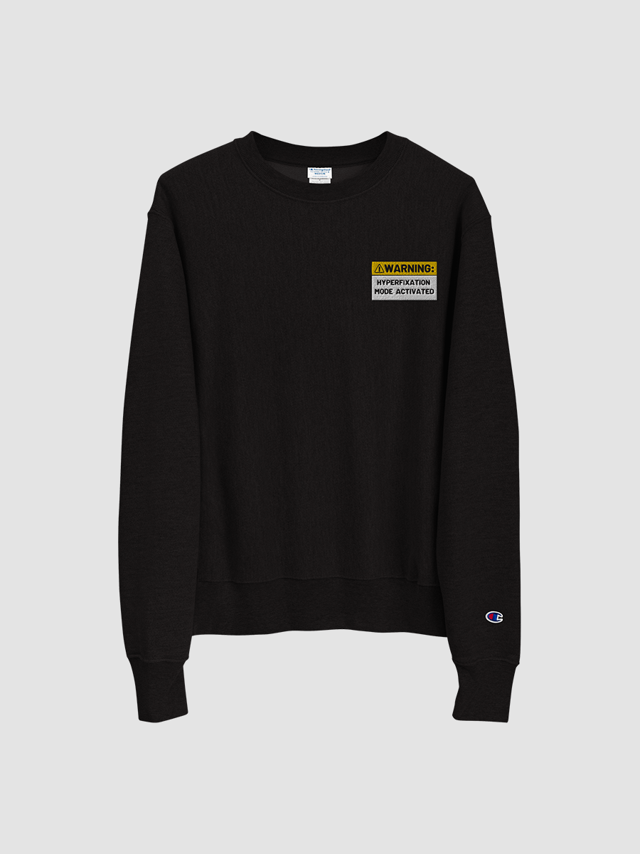 HYPERFIXATION MODE Champion Crewneck product image (2)