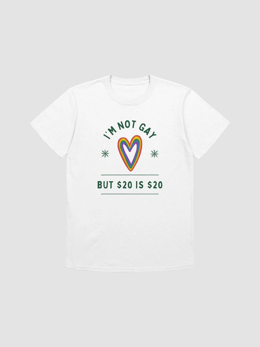 I'm Not Gay But $20 is $20 Unisex T-Shirt V15 product image (7)