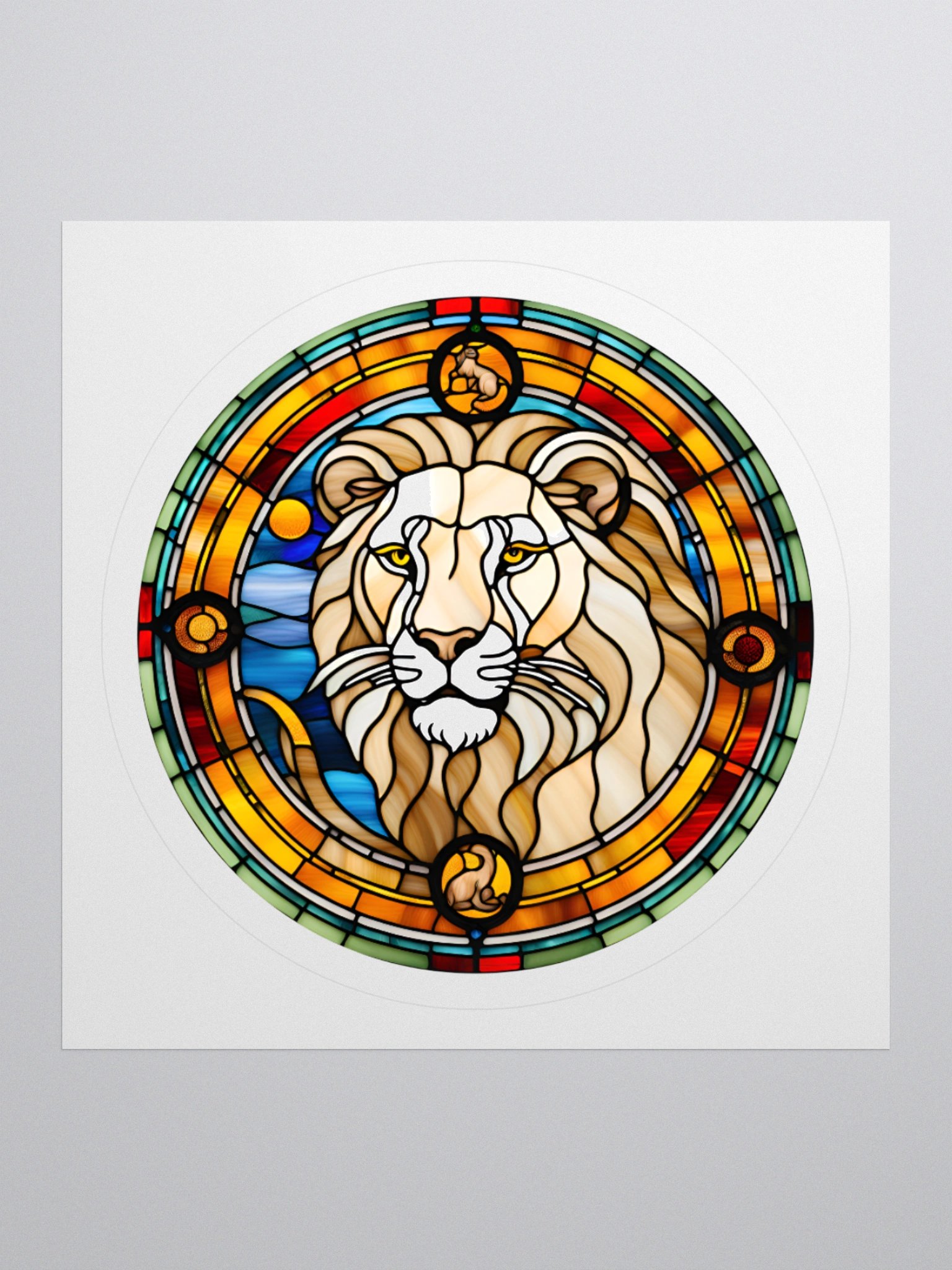 Spiritual™ Leo - Unique Sticker Design product image (2)