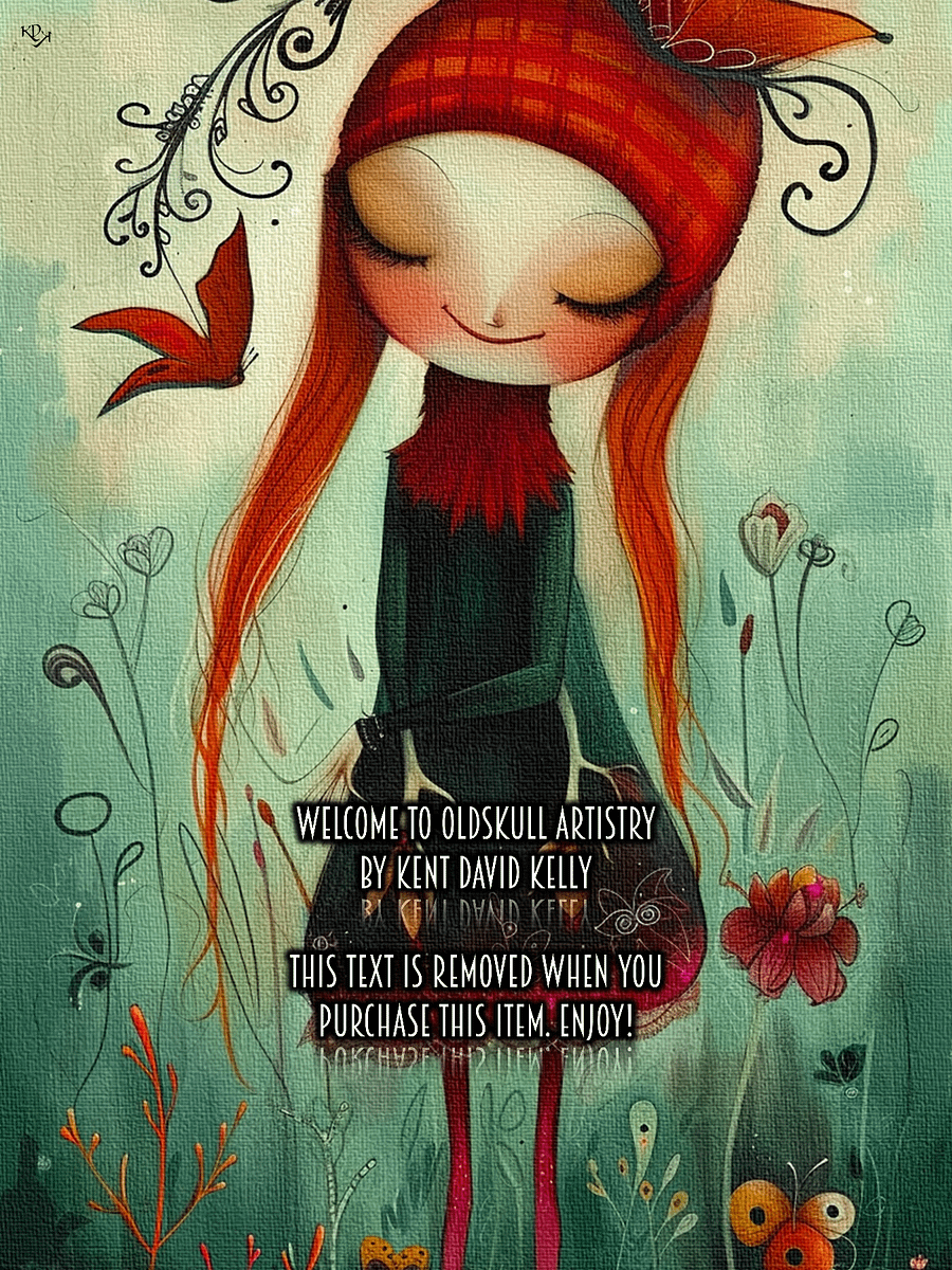 Oldskull Artwork 014: Twiggy product image (1)