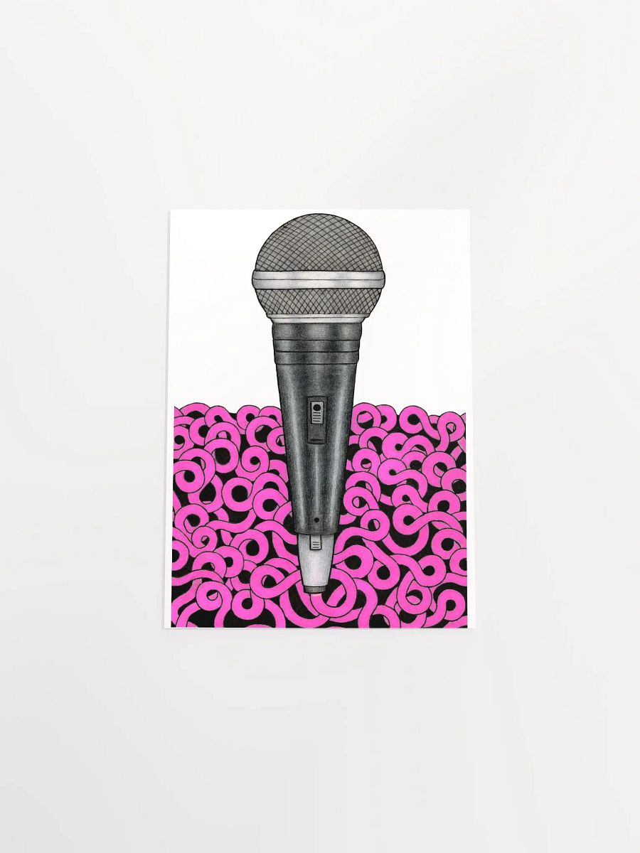 Mic Check print product image (4)