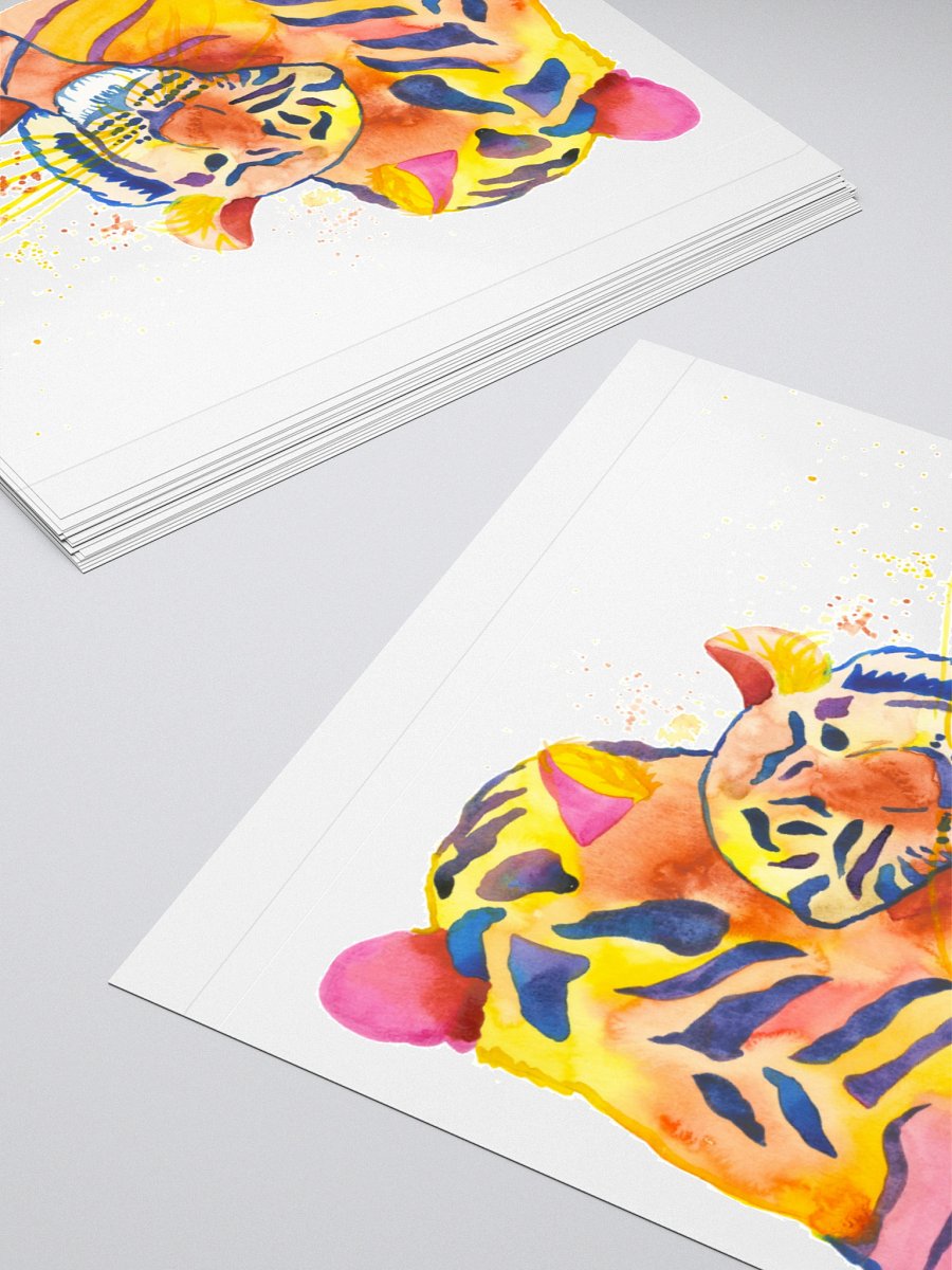 Cuddling Tigers Sticker product image (12)